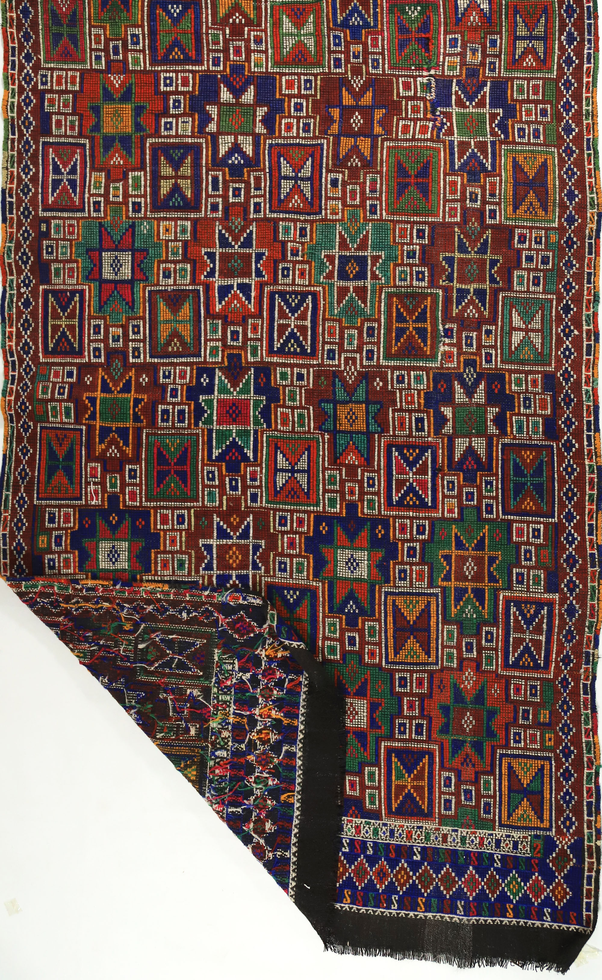 Anatolian handmade kilim rug 304 cm x 169 cm