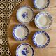 Lot de 6 assiettes creuses vintage dépareillées