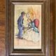Set of 6 framed lithographs, 1950