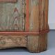 Rustic Farmhouse Painted Folk Art Bridal Cabinet dated 1806