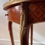 Bouillotte Table Louis XVI - Late 19th Century