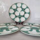 Longchamps oyster and shellfish plates