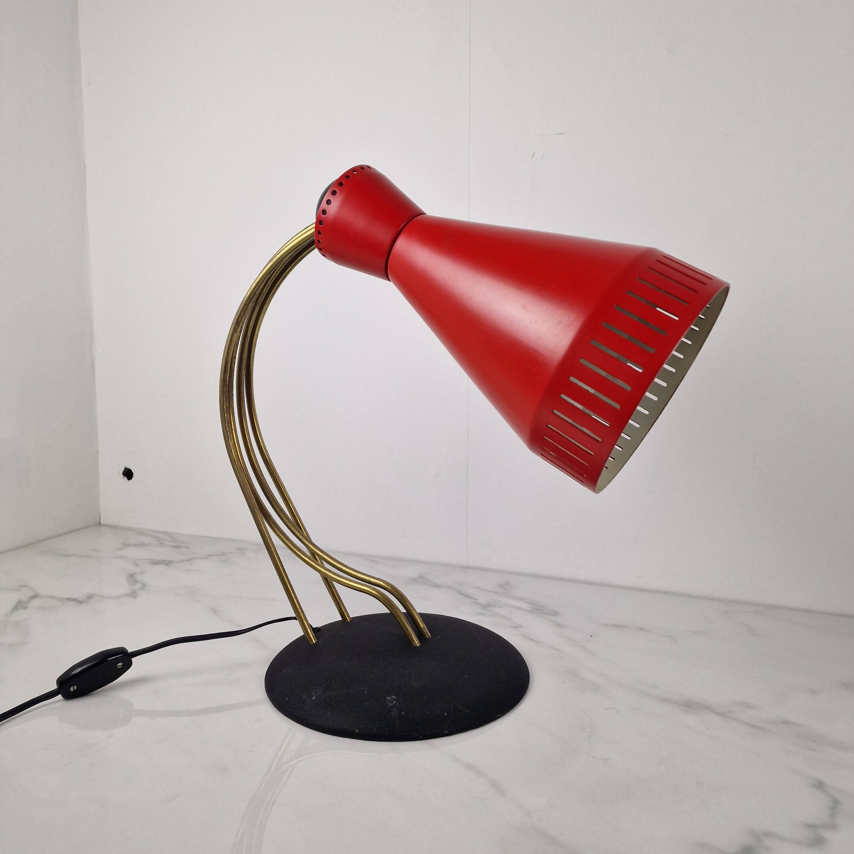Rare Adjustable BAG Turgi Desk Lamp – Switzerland, circa 1950s