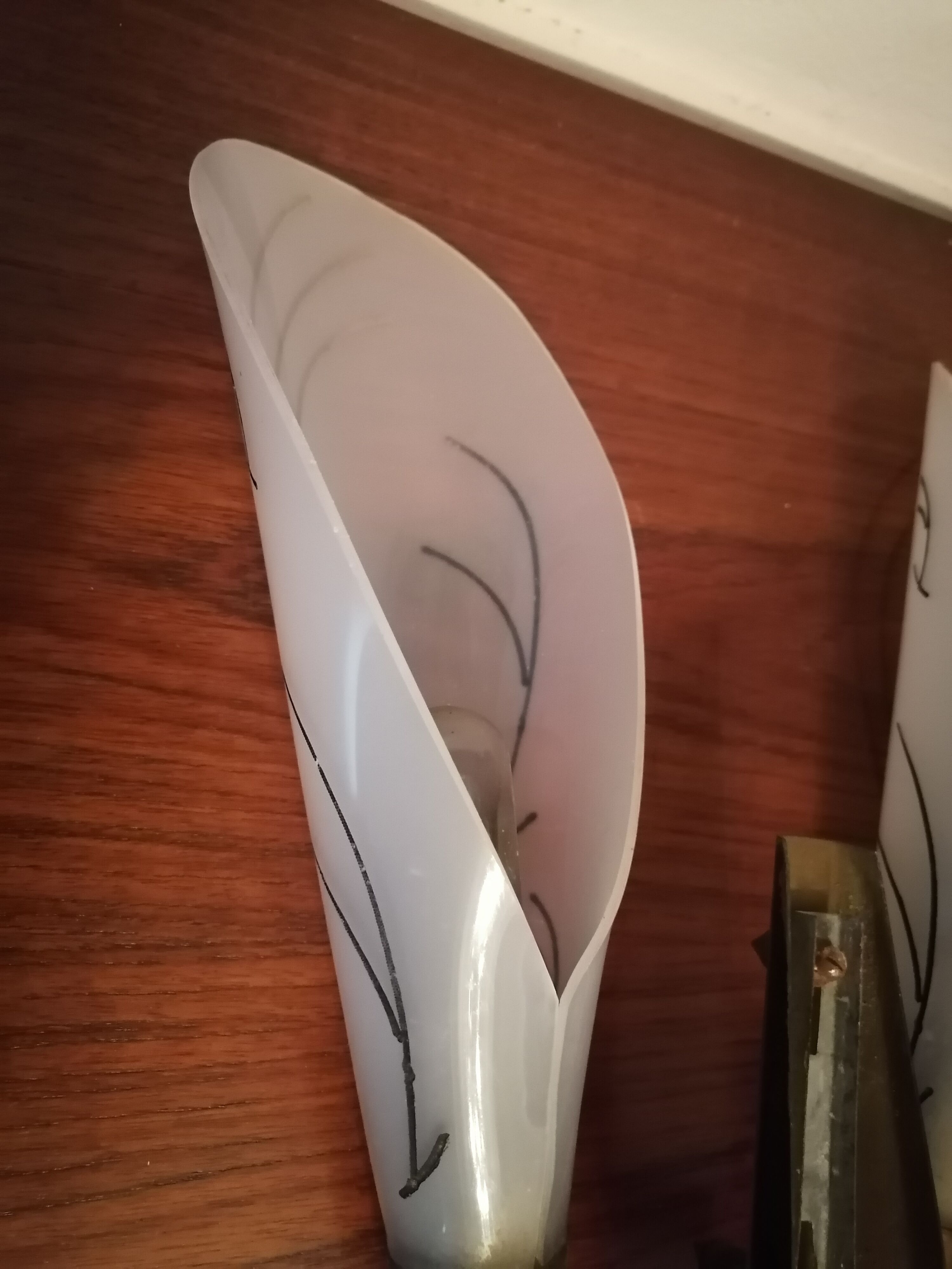 Double wall light 1950 60