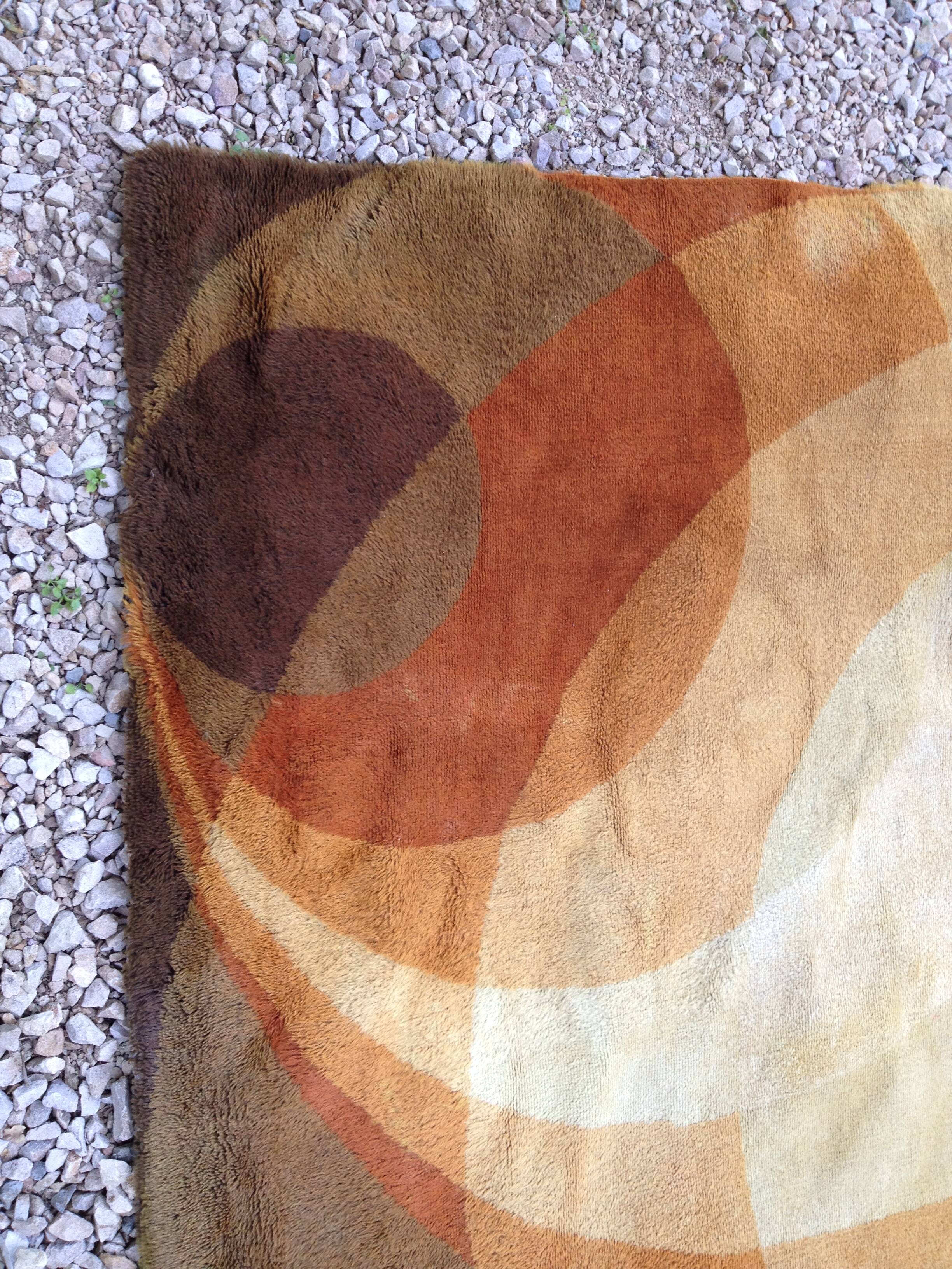 1970s vintage rug Netherlands