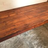 Vintage mid-century farm or estaminet dining table