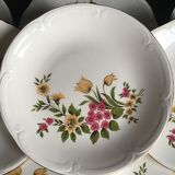 Gien flat plate, Floréal model