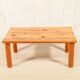 Table basse pin sélection Charlotte Perriand Les Arcs