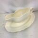Old sauce boat Ivory made in France Digoin Sarreguemines