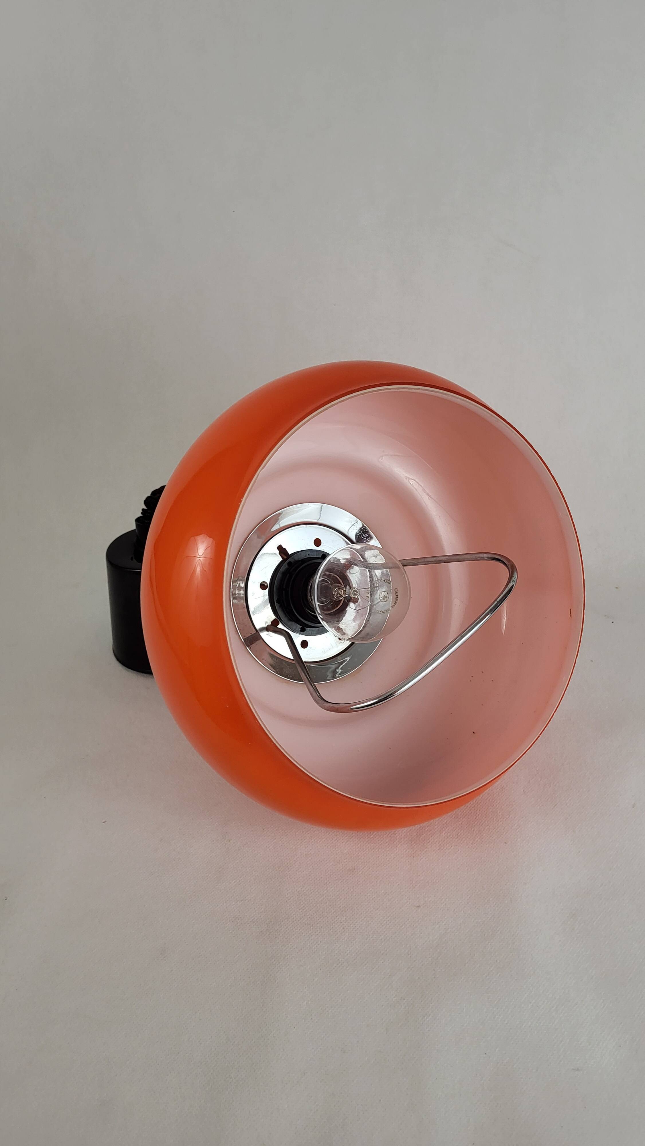 Suspension Honsel Leuchten orange