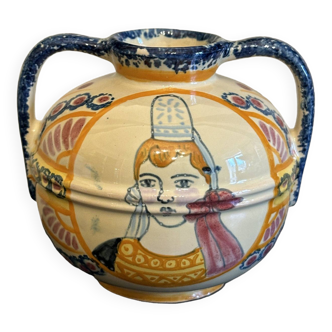 Breton Henriot Pot with Handles