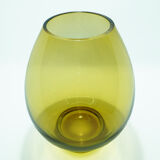 Vase jaune Riihimaen Lasi Oy