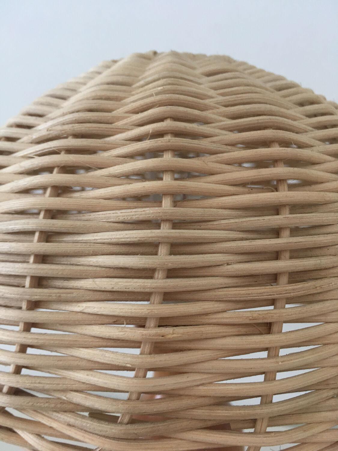 Wicker lamp
