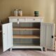Vintage Parisian buffet with patina in solid wood | Léonie