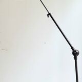Vintage clip-on workshop lamp from the 50s/60s