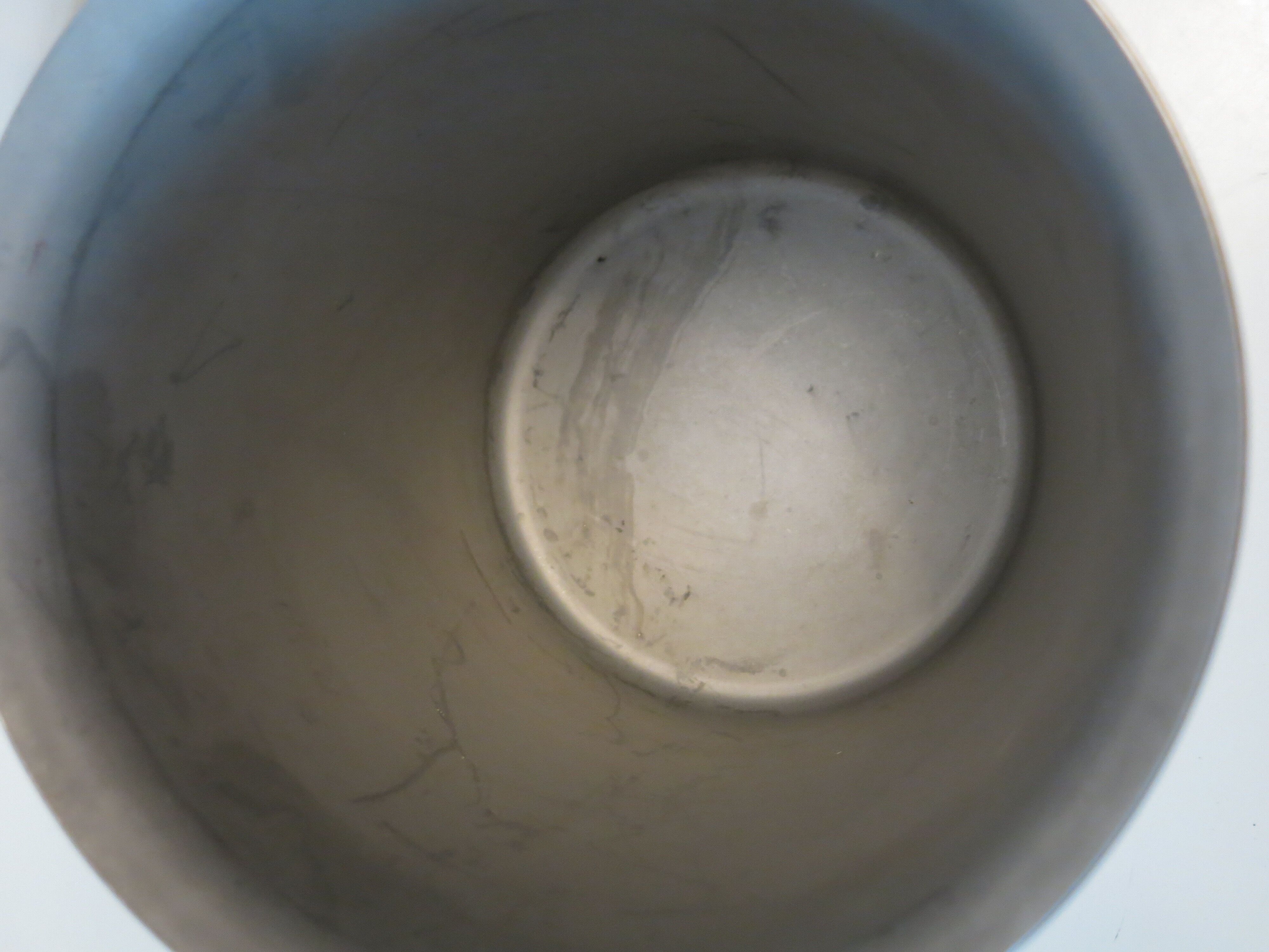 Stainless steel ice bucket by Jean Couzon