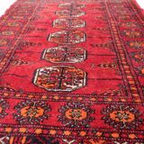 Vintage pakistani carpet lahore handmade 80cm x 122cm 1970s