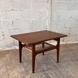 Table basse scandinave en Teck par Trioh Mobler