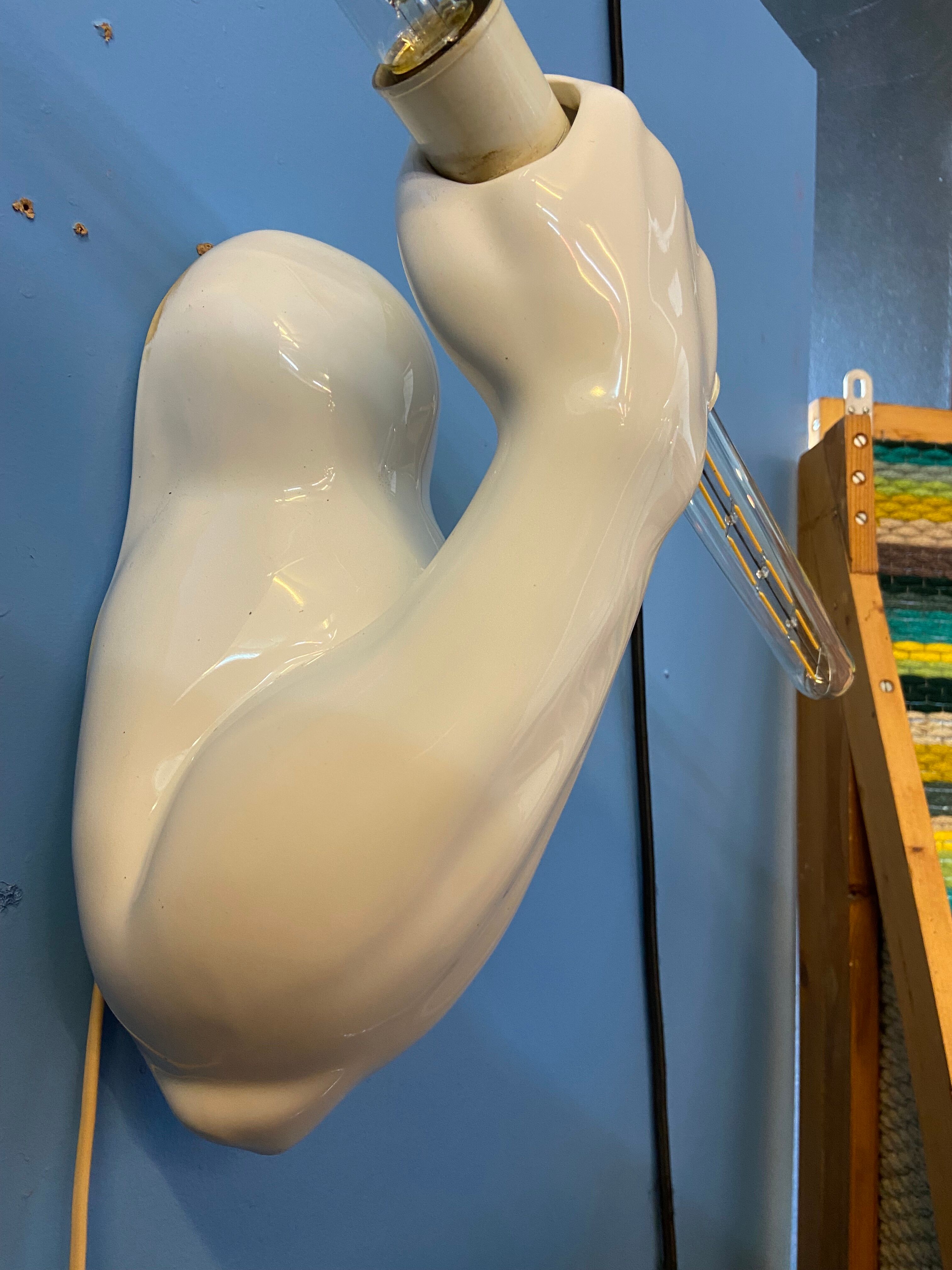 Wall lamp Altères in ceramic Jean Claude Peiré