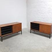 Pair of sideboards by Hans Hove & Palle Petersen for Christian Linneberg, 1960s