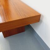 Vintage modernist teak coffee table from the 60s
