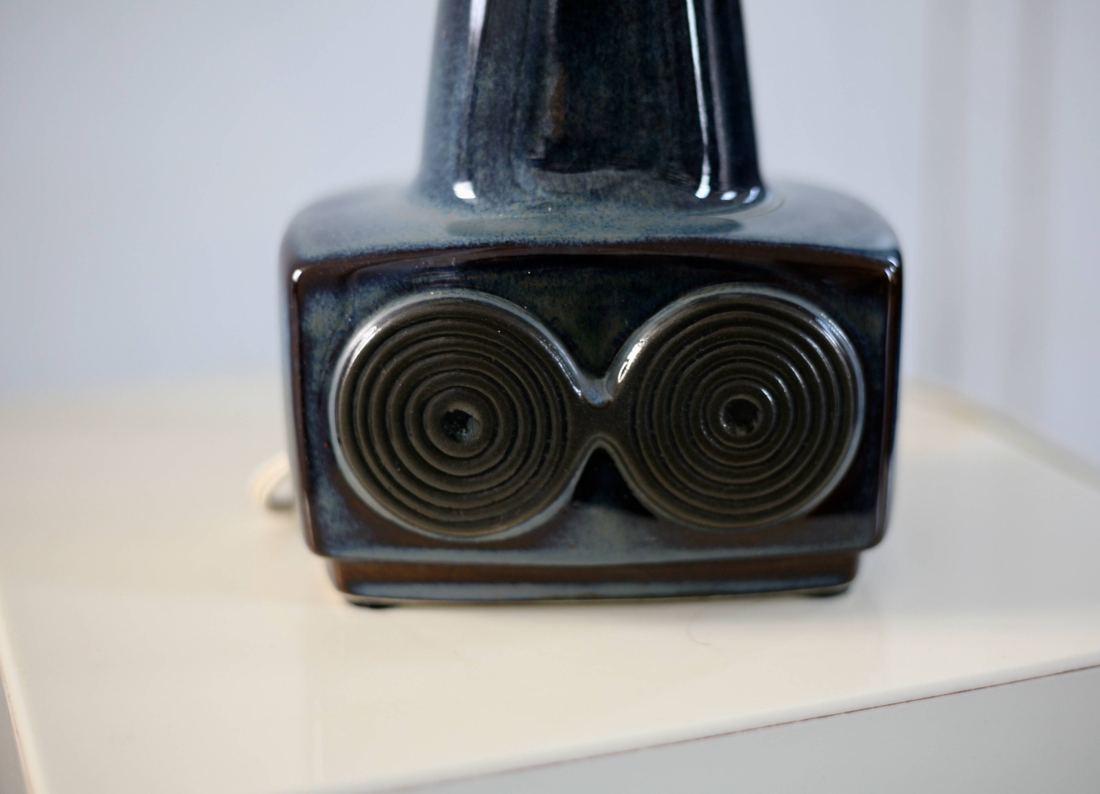 Lampe en céramique Soholm, Danemark, années 70