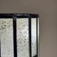 Architectural stained glass floor lamp