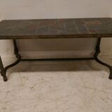 Slate top coffee table