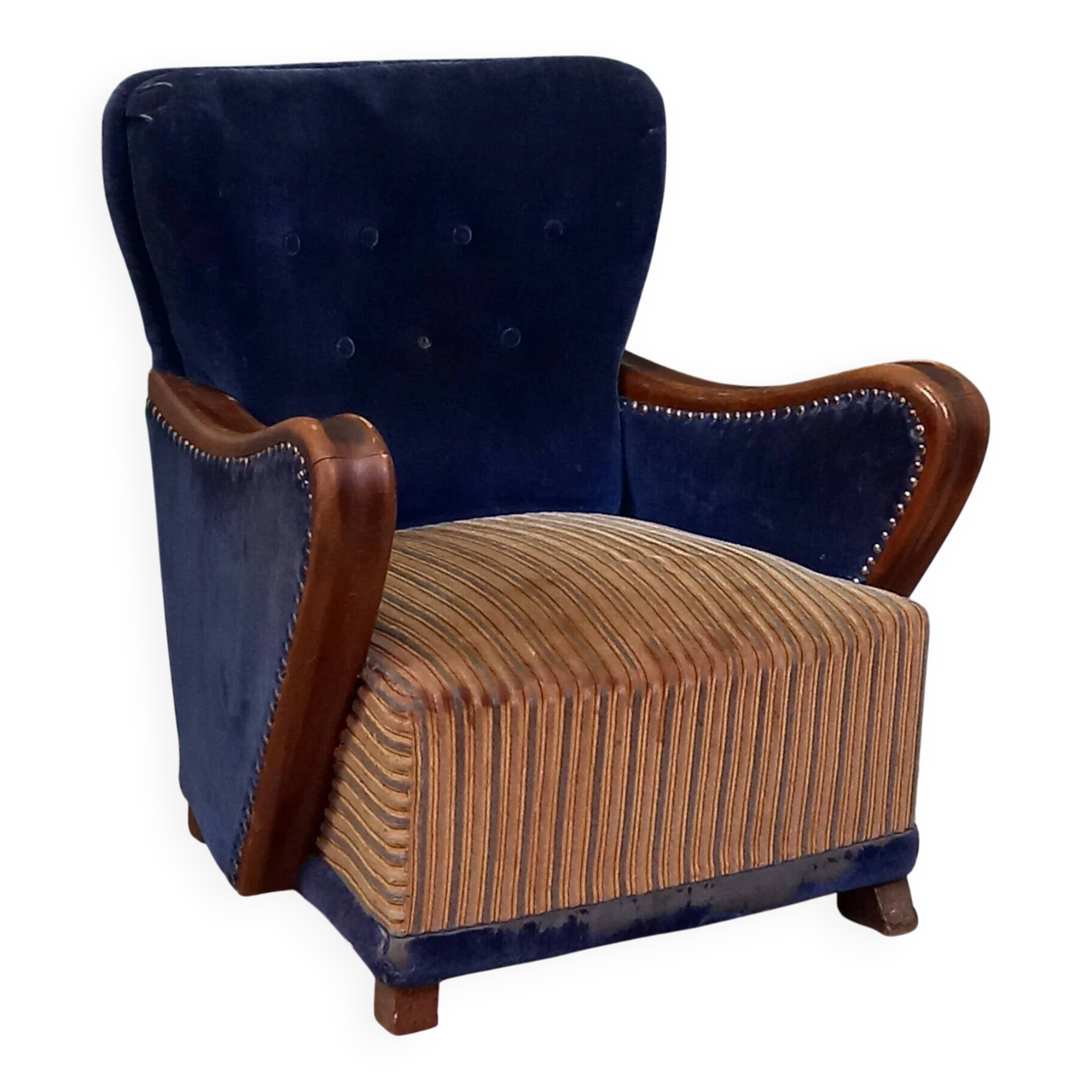 Small antique children's armchair