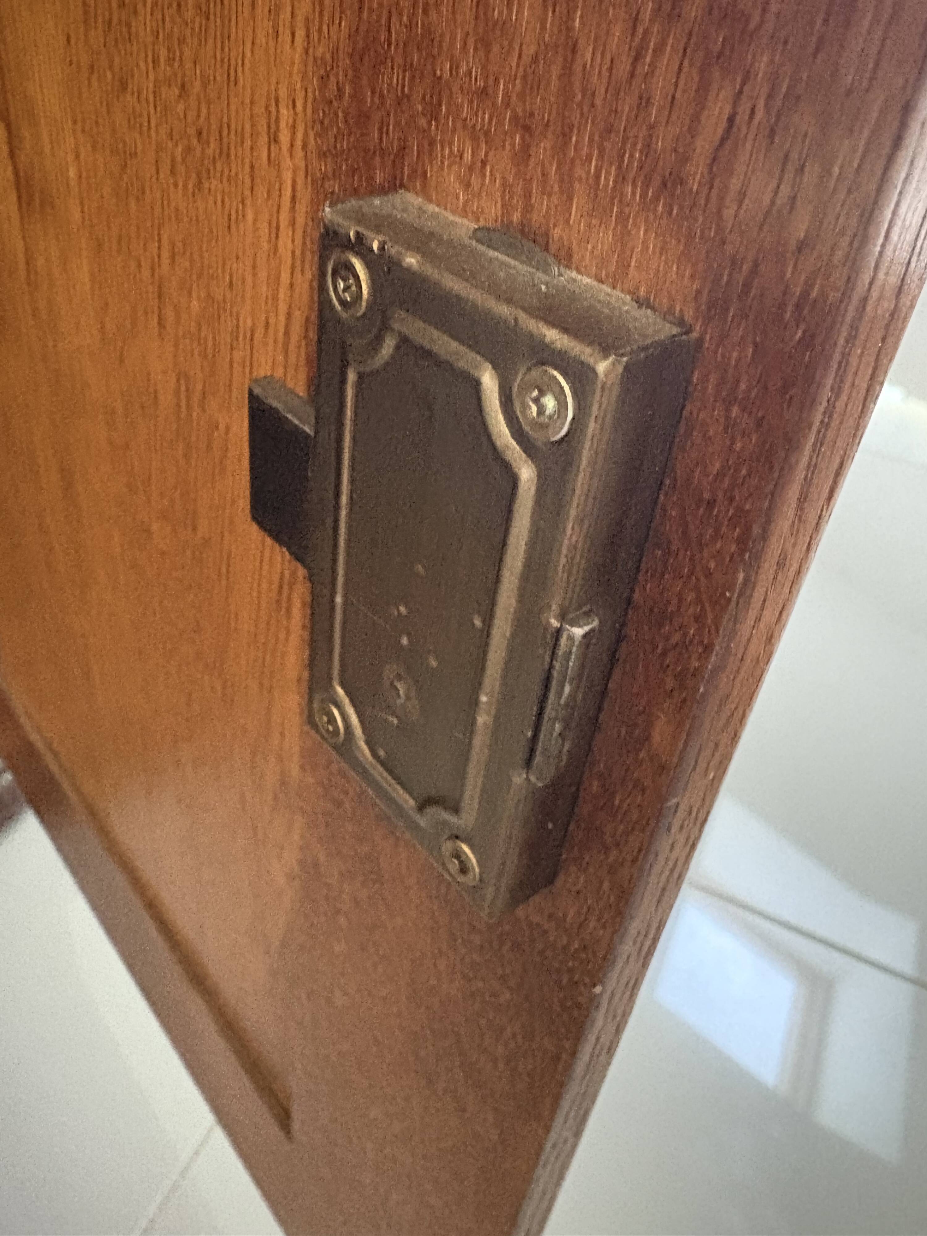 Solid oak furniture signed E. Ménard