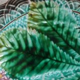 Ancienne assiette barbotine Villeroy et Boch