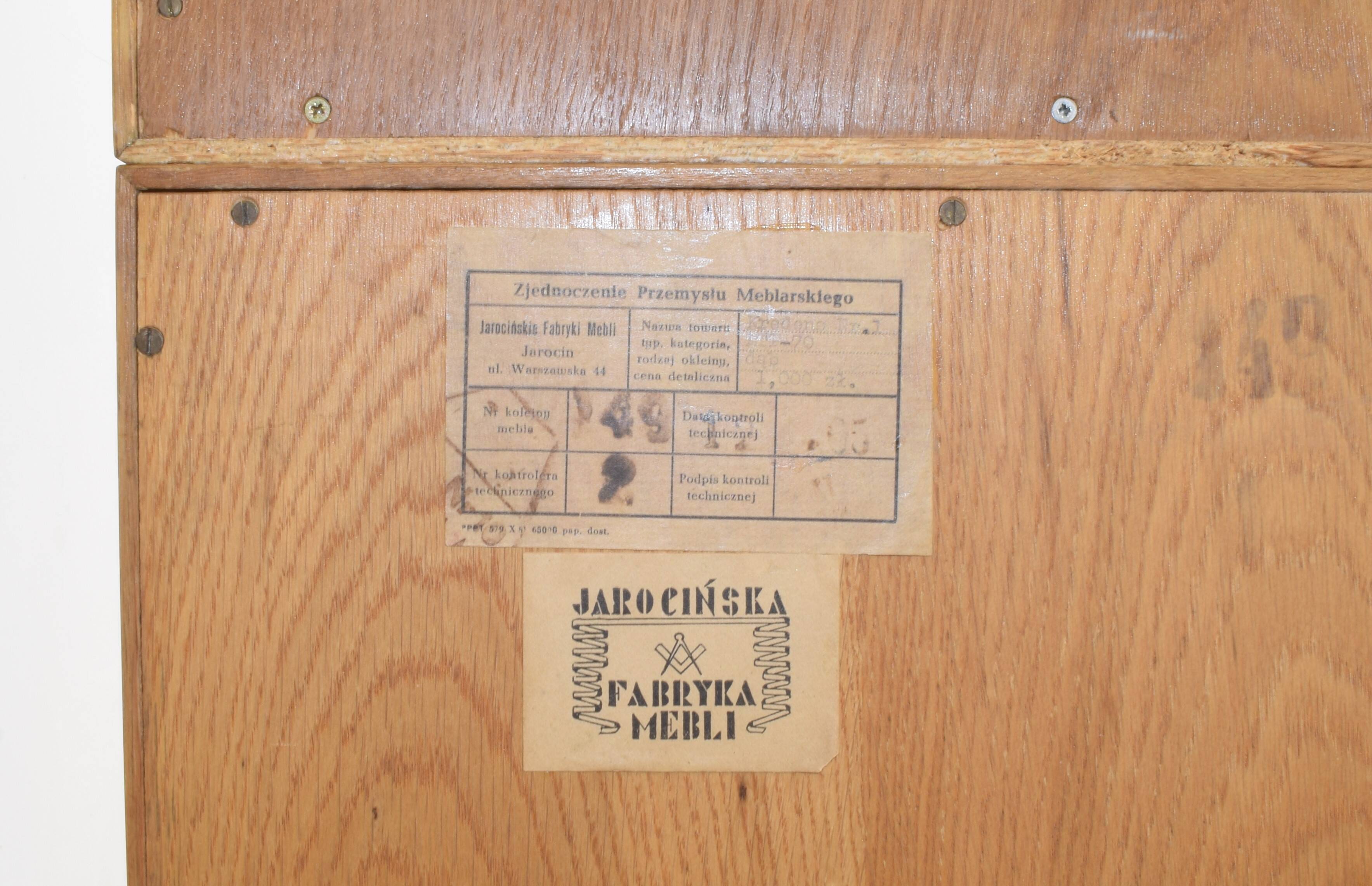 Mid-Century Oak Cabinet by M. Grabiński for Ikea, 1960s