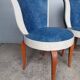 Pair of hairdresser chairs era art deco 1930