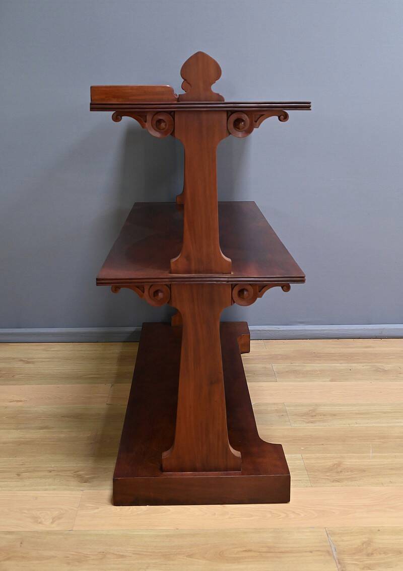 Victorian Mahogany Serving Trolley, England – Part 2 of the 19th Century