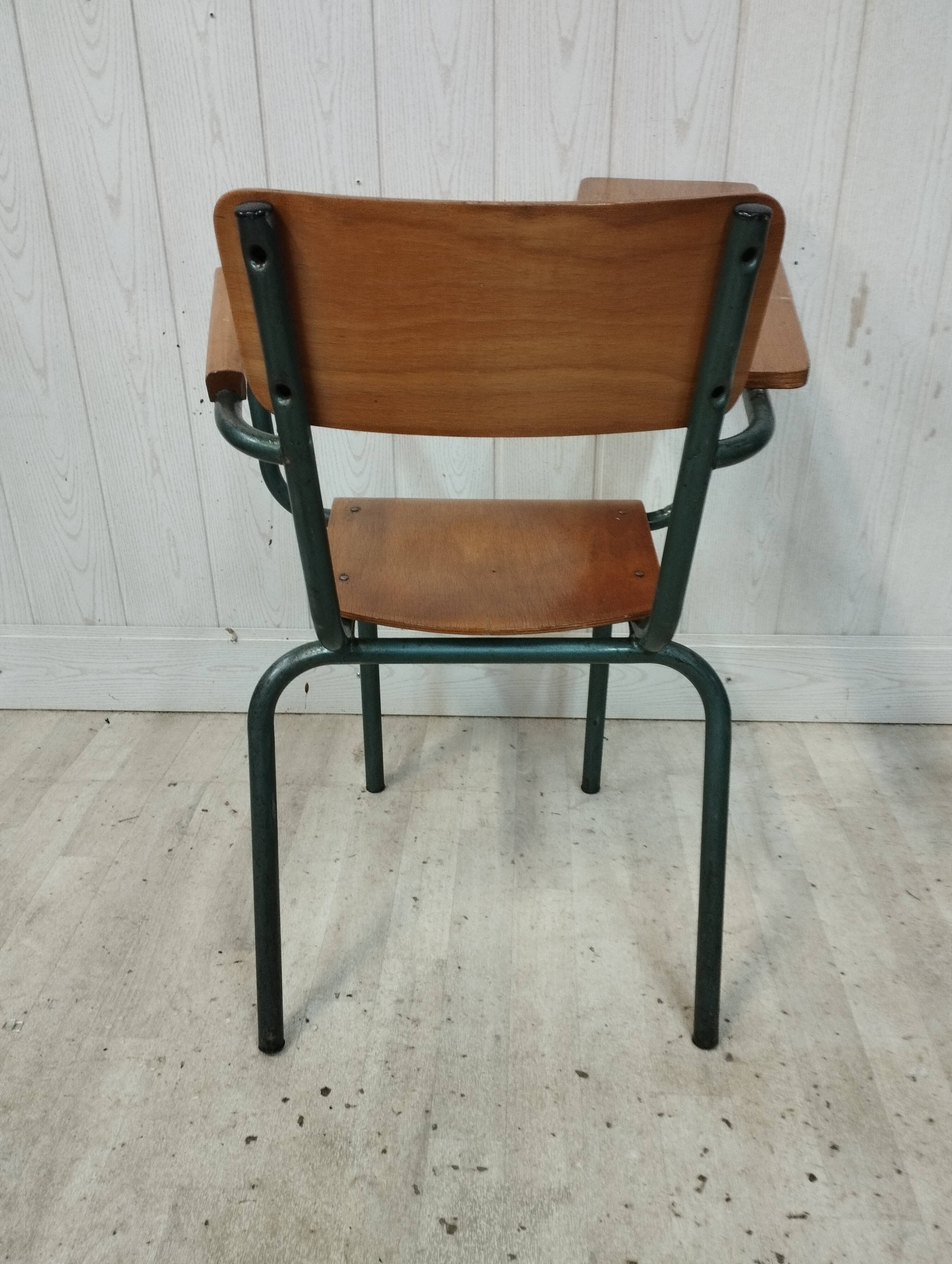 Old adult school chair