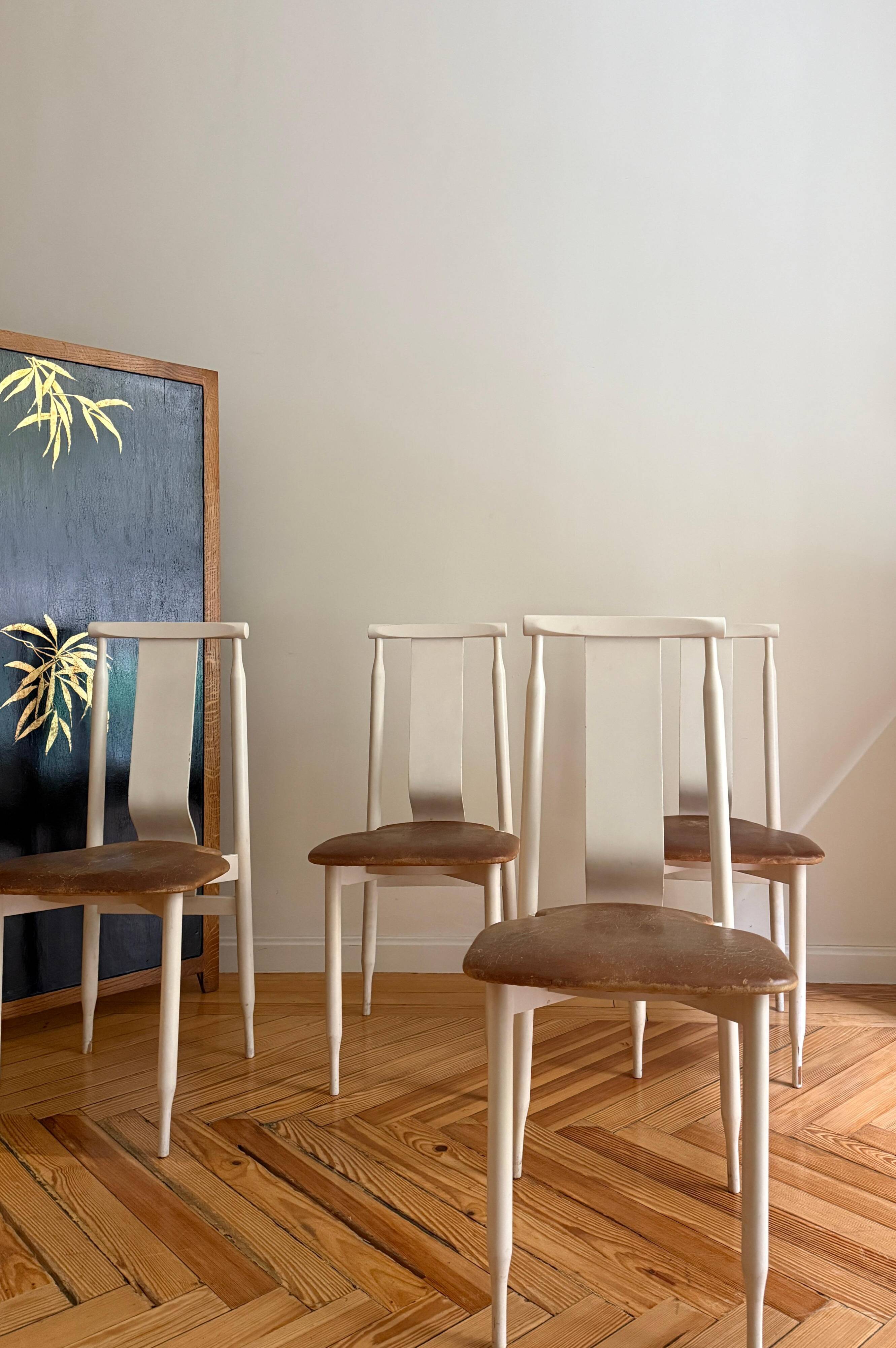 Lierna'' chairs by Achille and Pier Giacomo Castiglioni