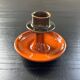Earthenware candle holder