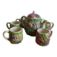 80s slip tea service