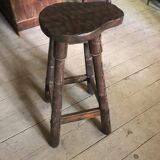 Medieval style bar furniture and two stools