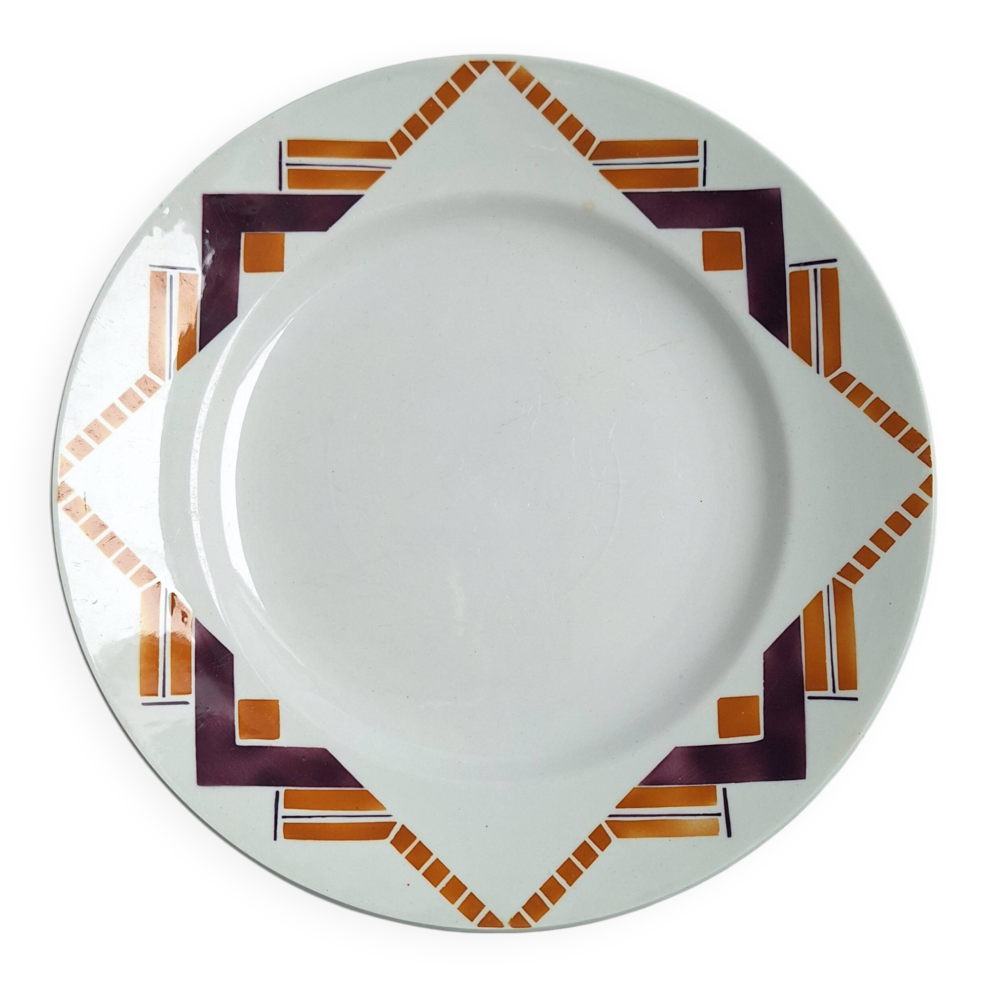 Art Deco dish Moulin des Loups Littoral