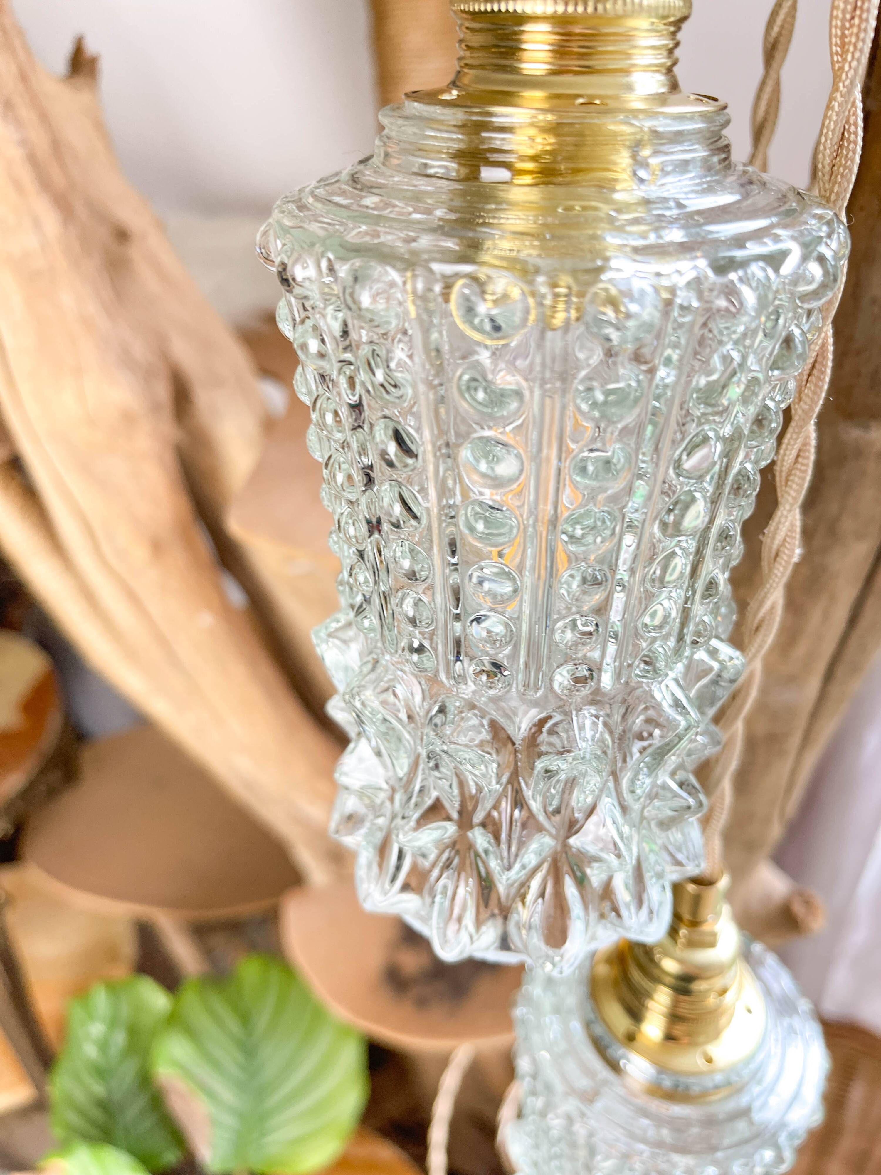 Customizable vintage glass tulip strollers