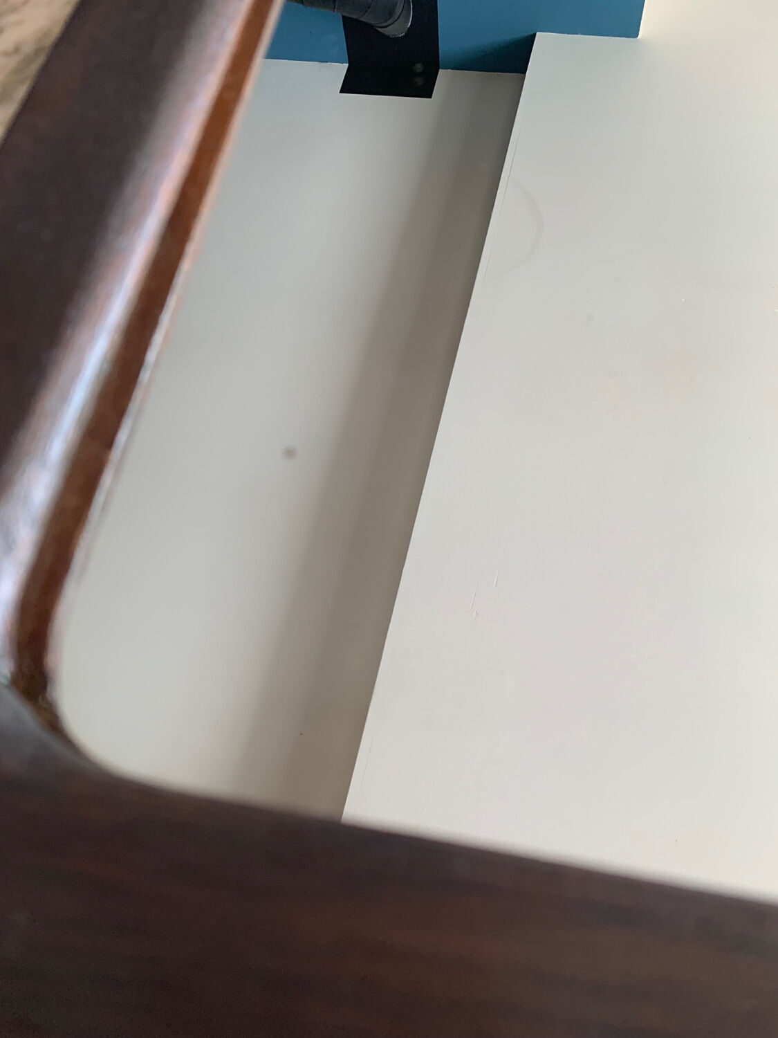 Mid-Century asymmetrical mirror