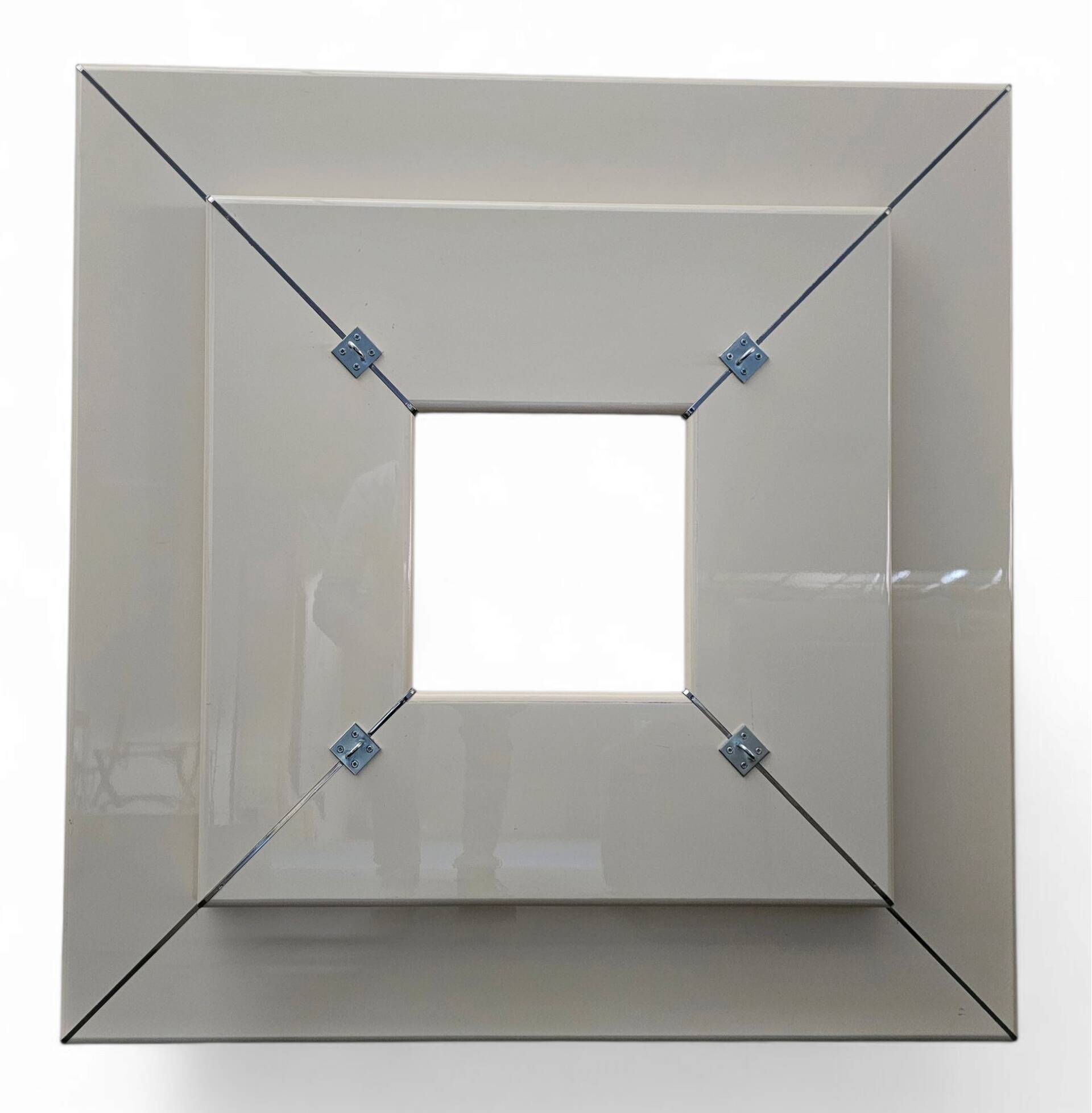 B&B Italia# / rare coffee table model " Re Quadro " / Paolo Piva 1970s