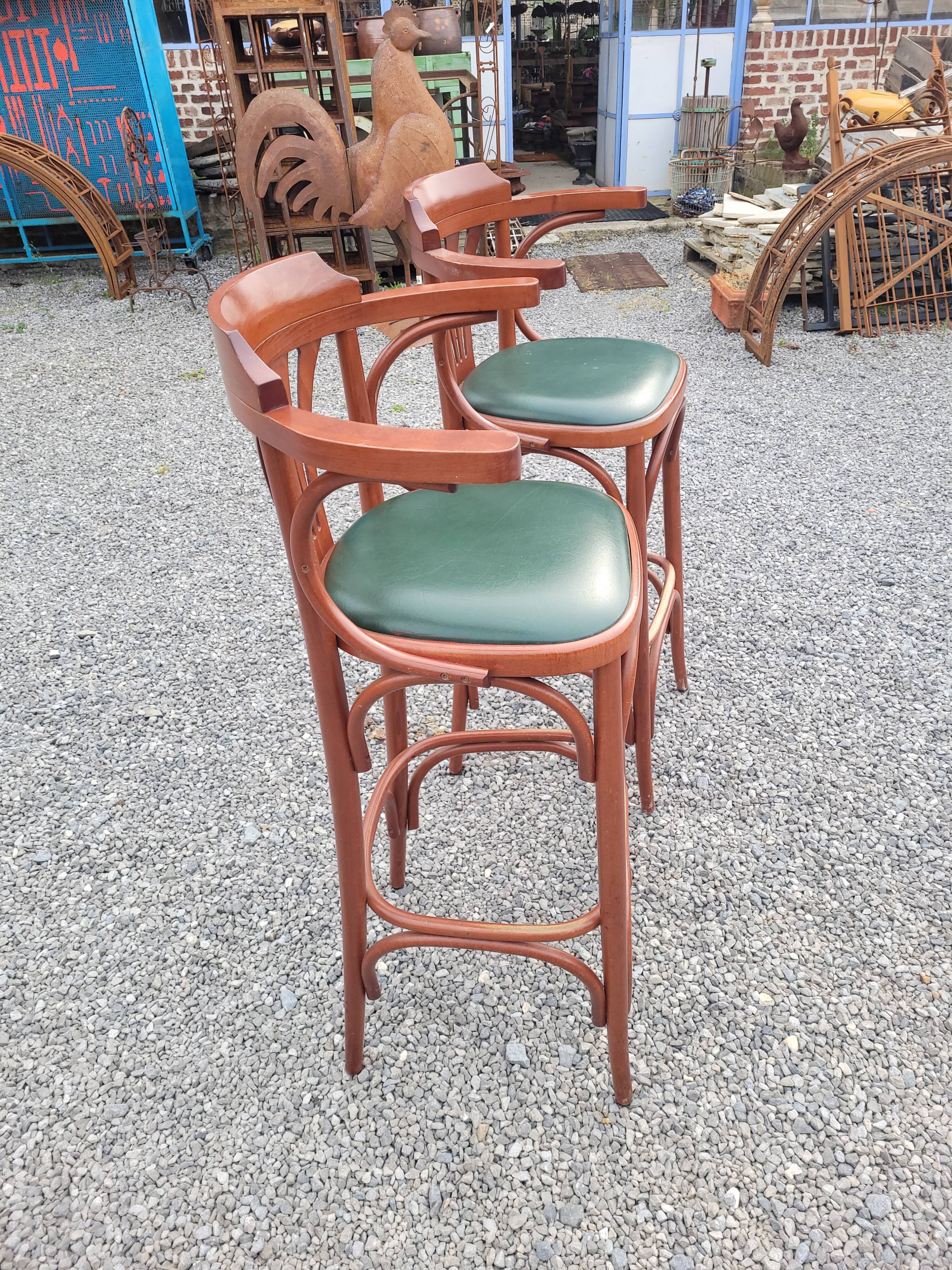 Pair of bistro stools