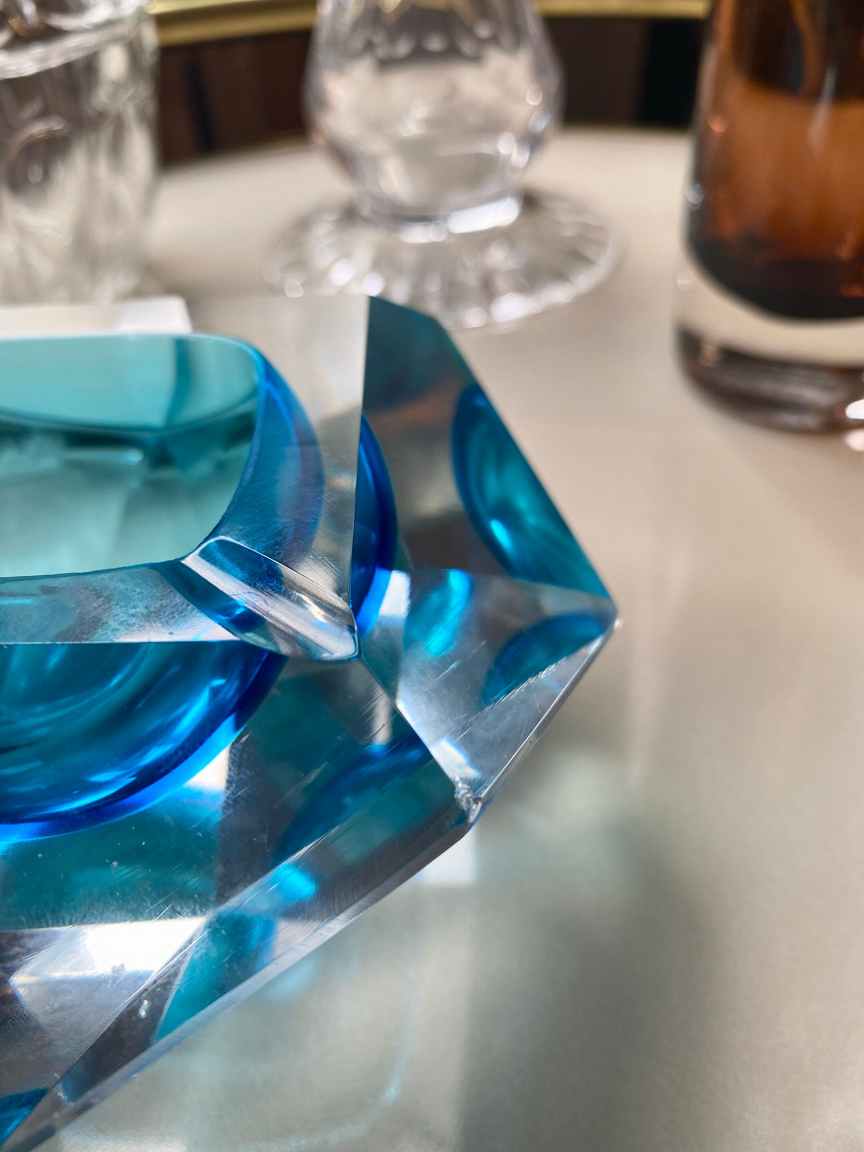 Ashtray / empty pocket sommerso murano