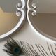 Pair of oval mirrors 39x49cm