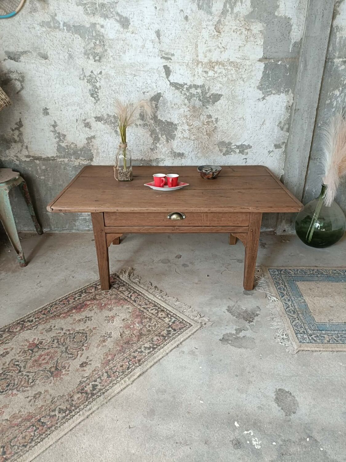 Table basse de ferme