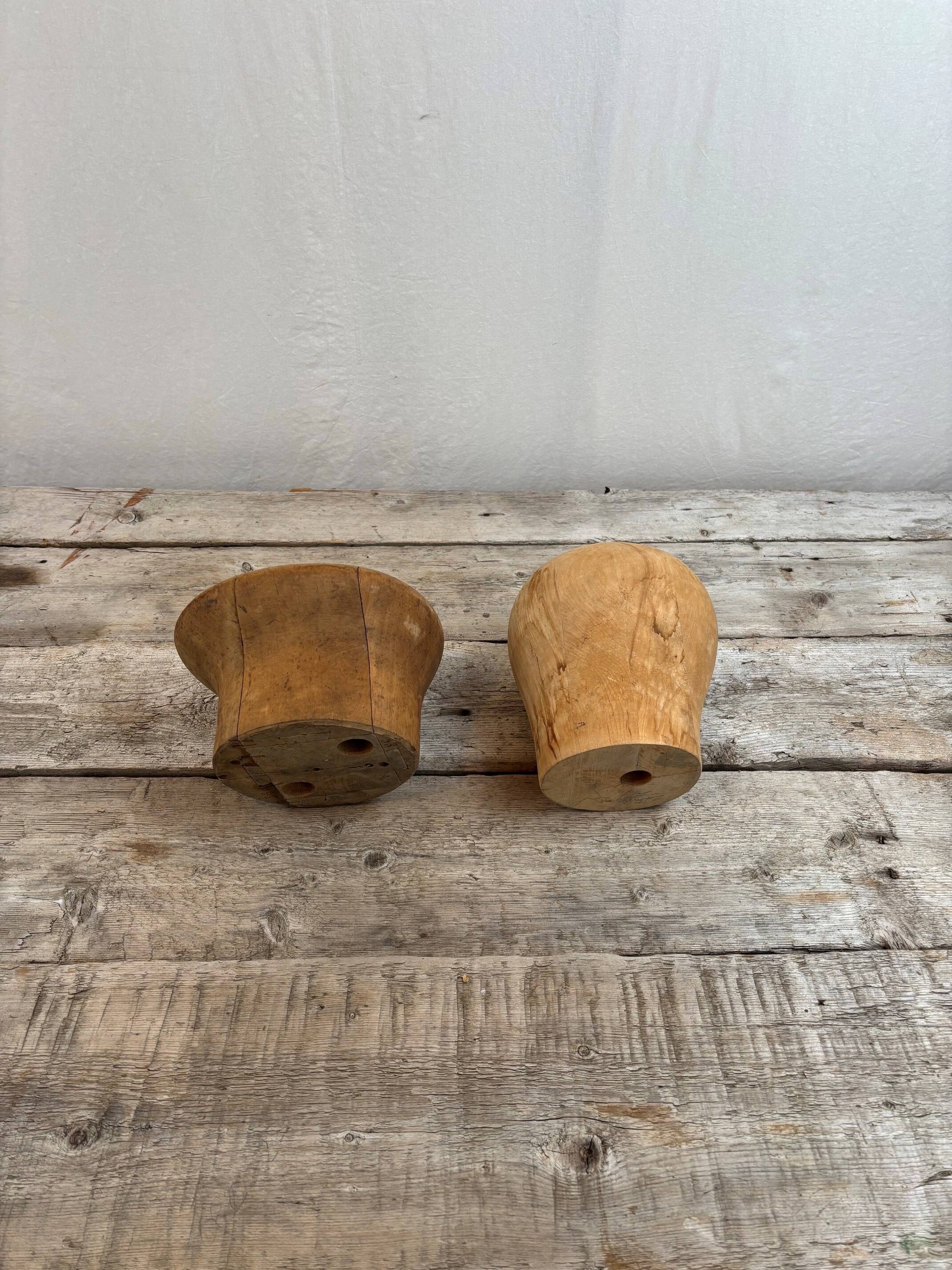 wooden hat templates - Sweden 1940s/50s