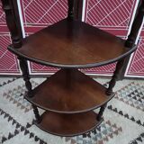 Vintage corner shelving unit