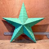 Amish stars light green 74cm